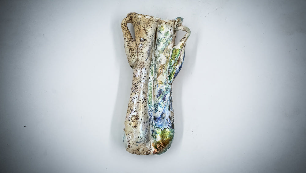 A Glass Double Unguentaria