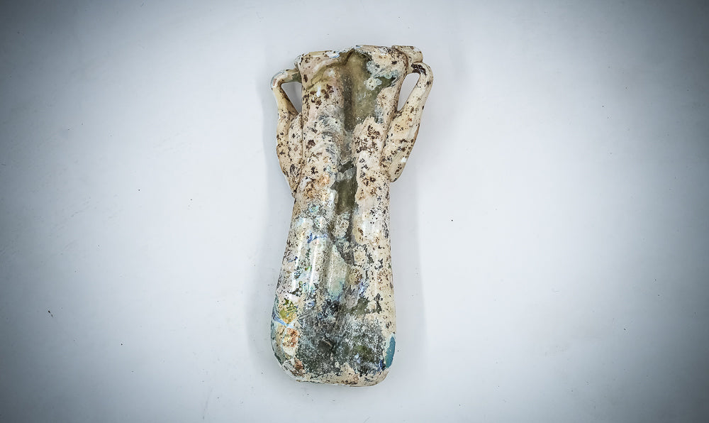 A Glass Double Unguentaria