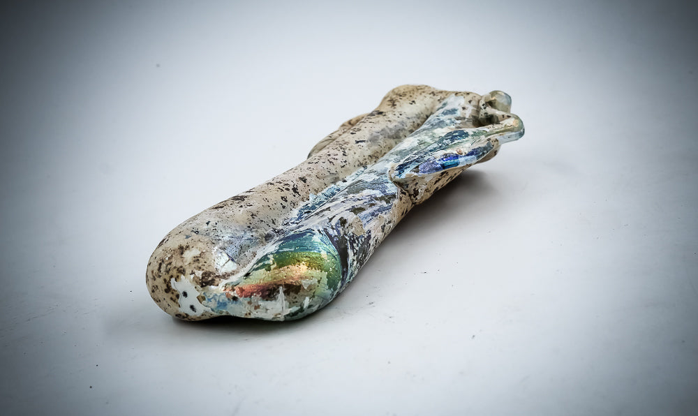 A Glass Double Unguentaria