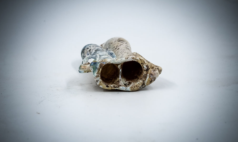 A Glass Double Unguentaria