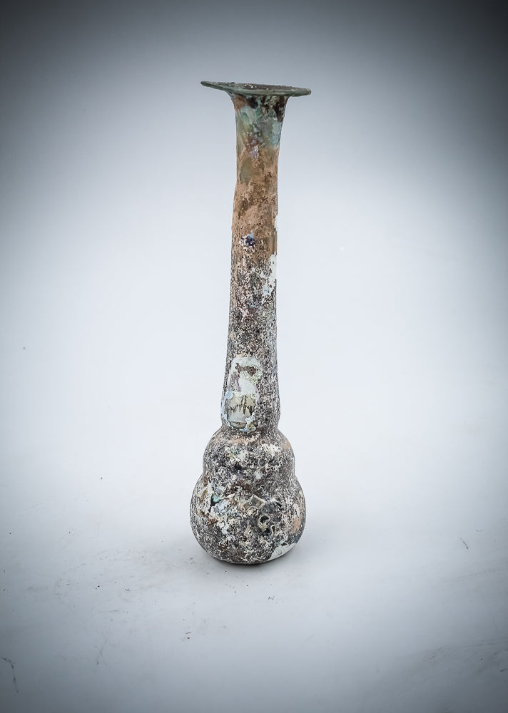 Ancient Roman Glass Tear Collecting Bottle