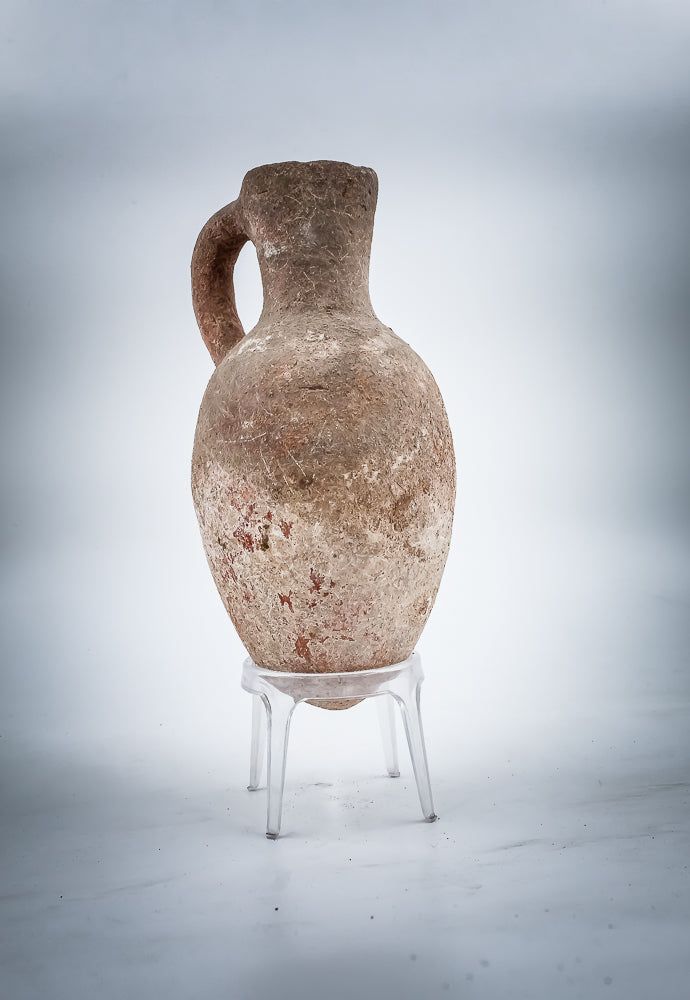 Iron Age Clay Oil Jug