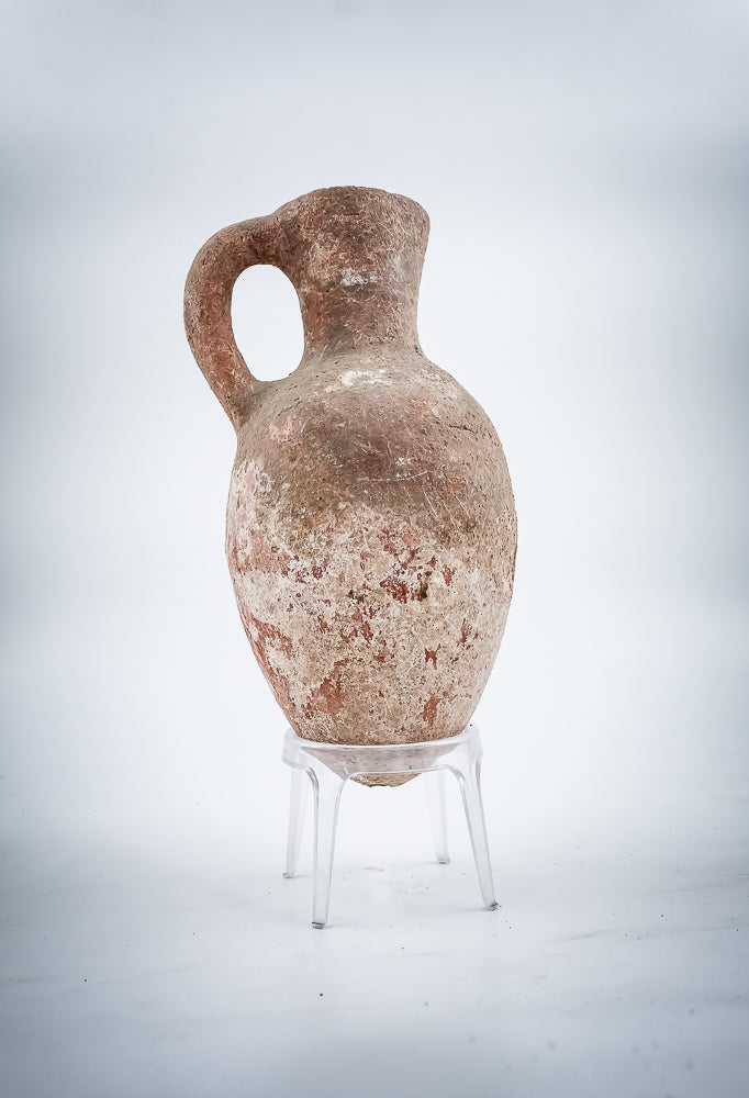 Iron Age Clay Oil Jug