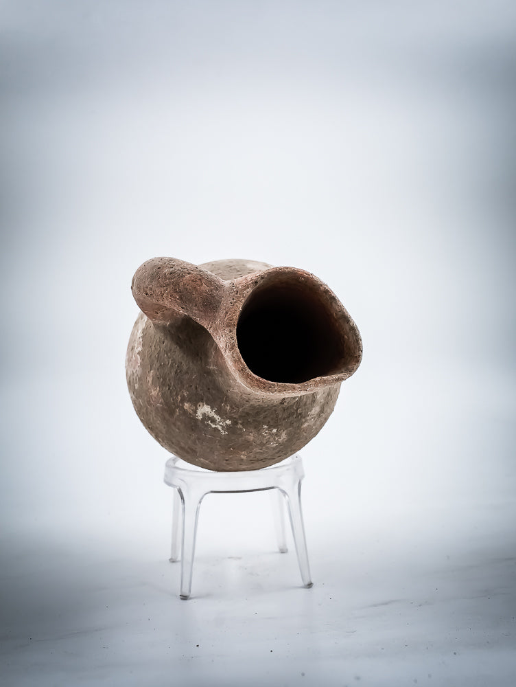 Iron Age Clay Oil Jug