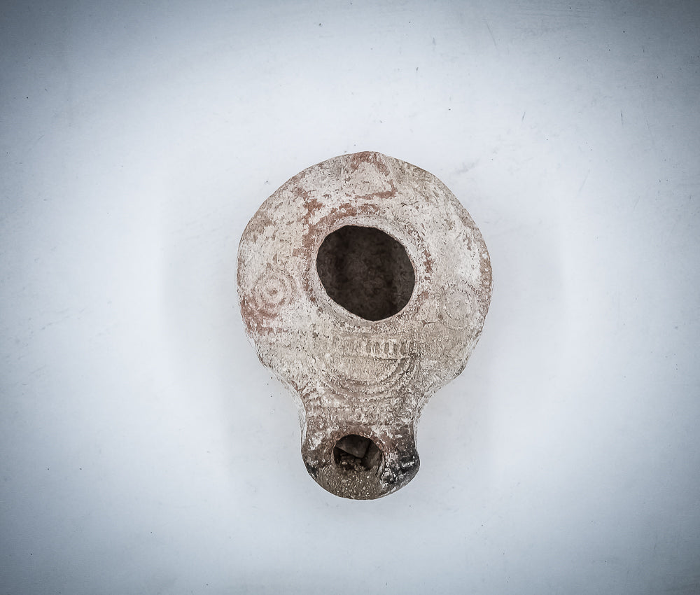 TERRACOTTA OIL LAMP