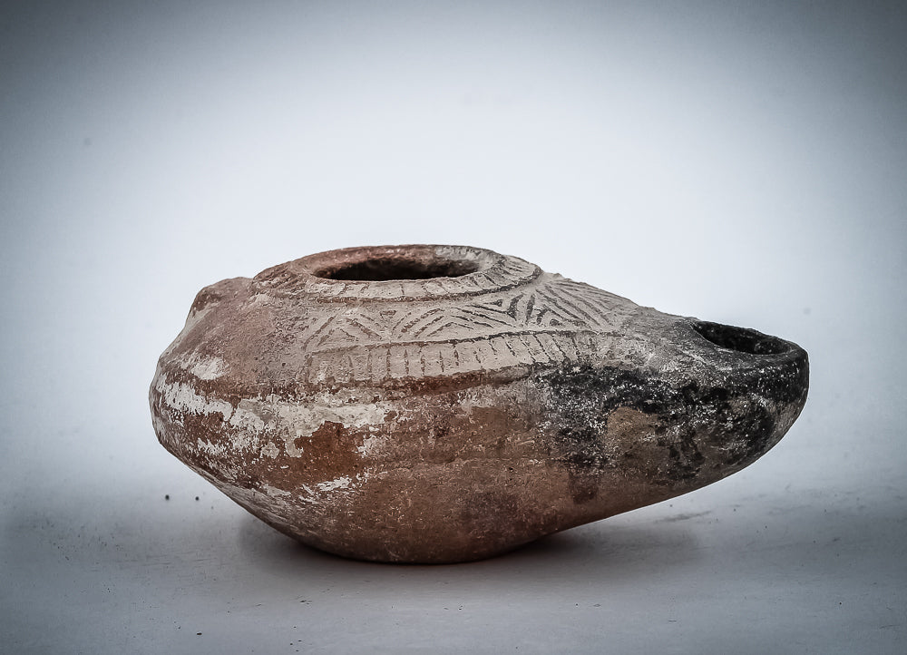 SAMARITAN TERRACOTTA OIL LAMPS