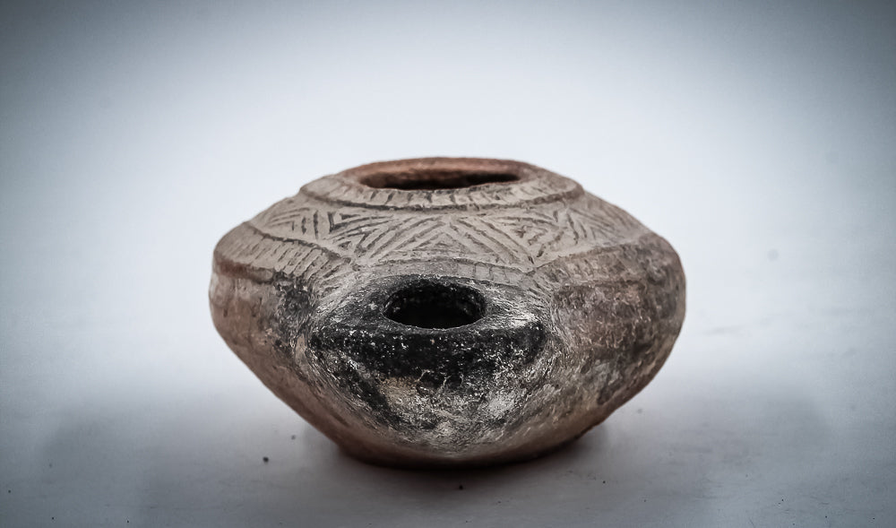SAMARITAN TERRACOTTA OIL LAMPS