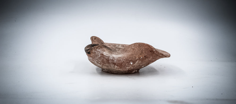 LATE BRONZE AGE CLAY OIL LAMP