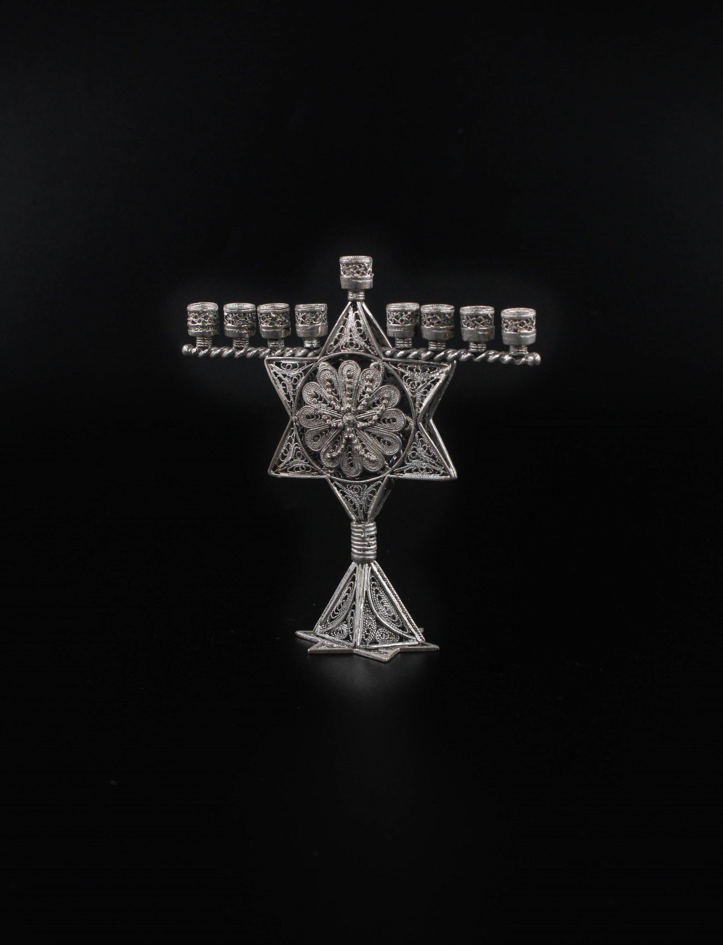 Hand Made Silver (ST925) Hanukkah
