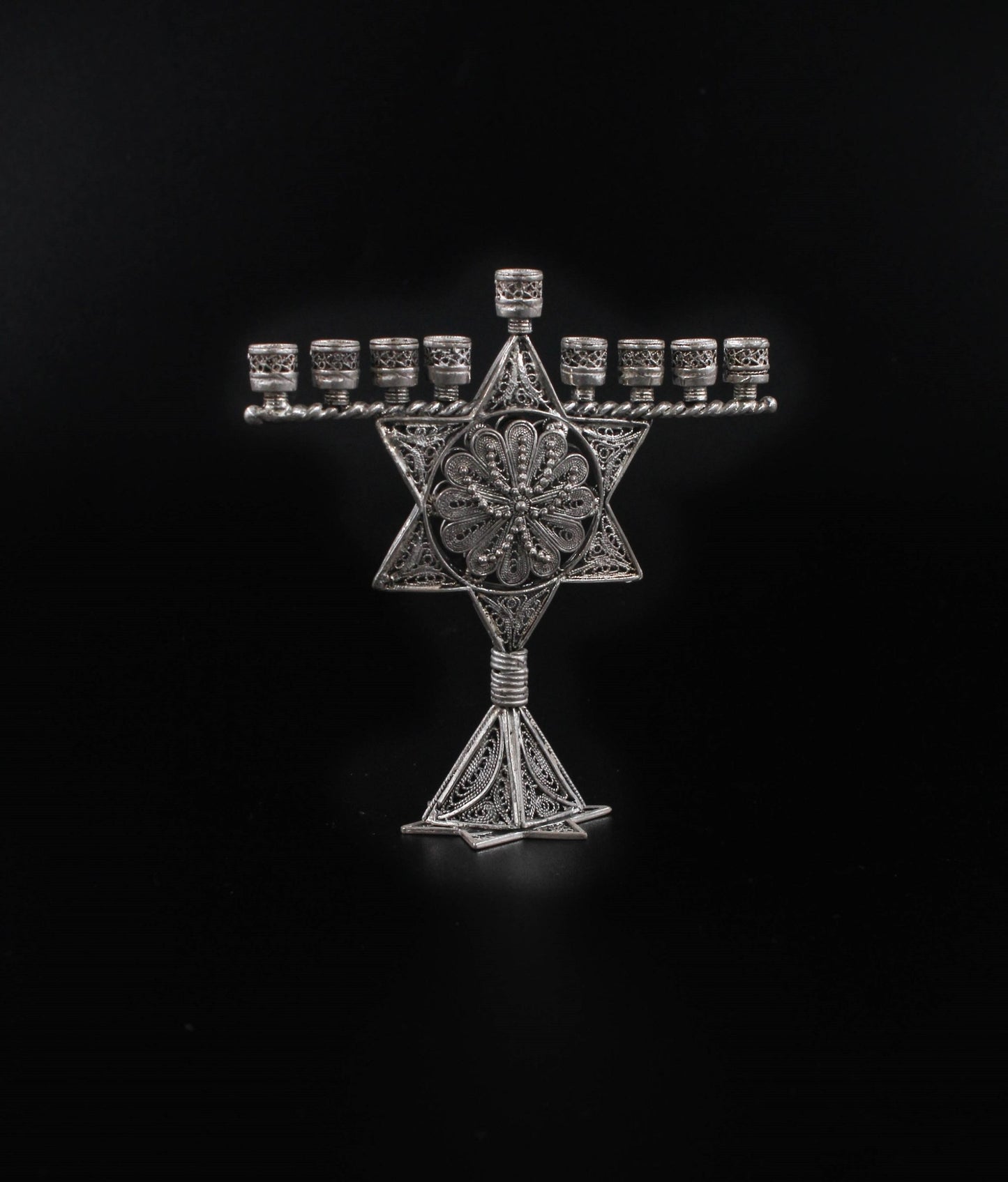 Hand Made Silver (ST925) Hanukkah