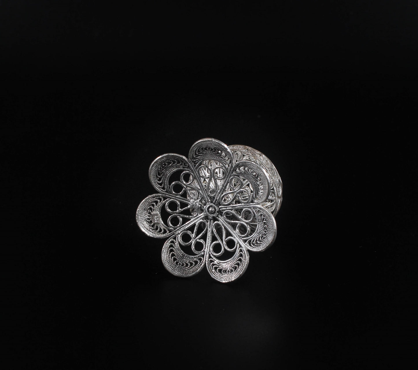 Hand Made Silver (ST925) Havdalah Spice Container (Besamim Box )