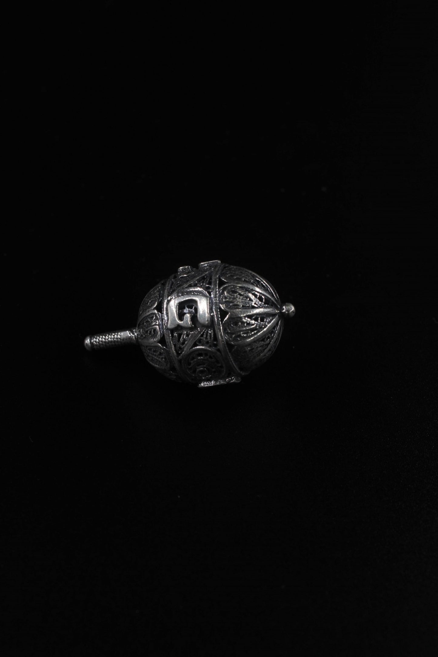 Hand Made Silver(ST925) Dreidel