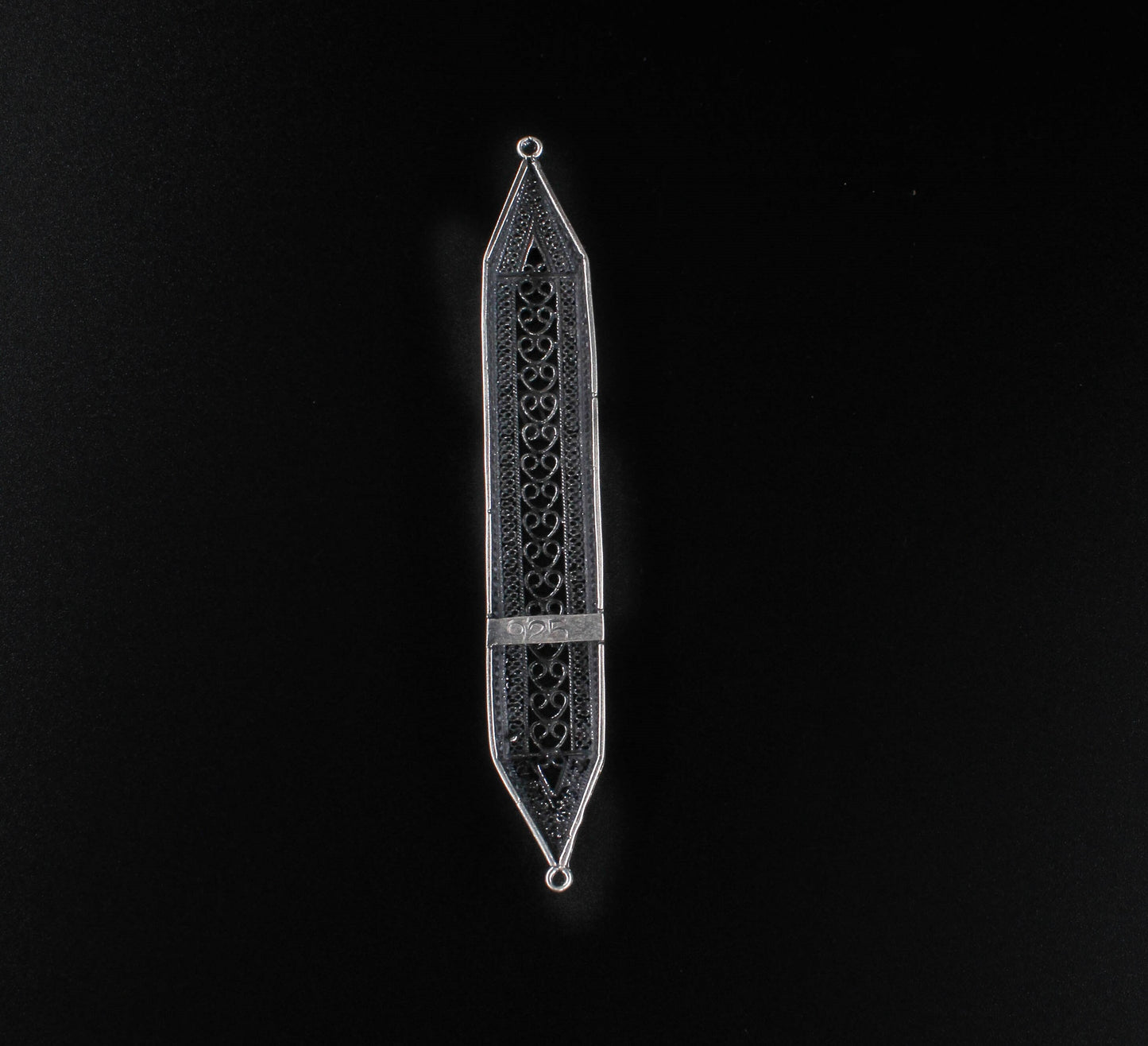 Filigree Mezuzah Silver(ST925)