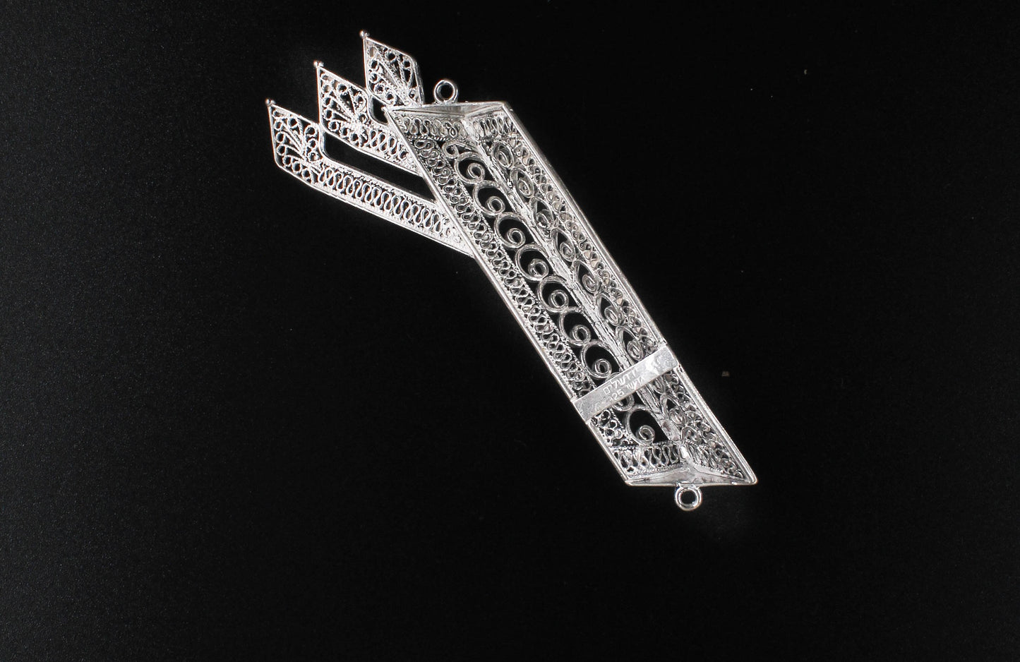 Filigree Mezuzah Silver(ST925)