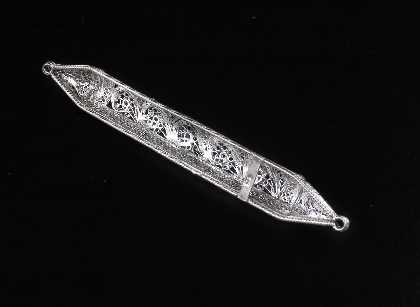 Filigree Mezuzah Silver(ST925)