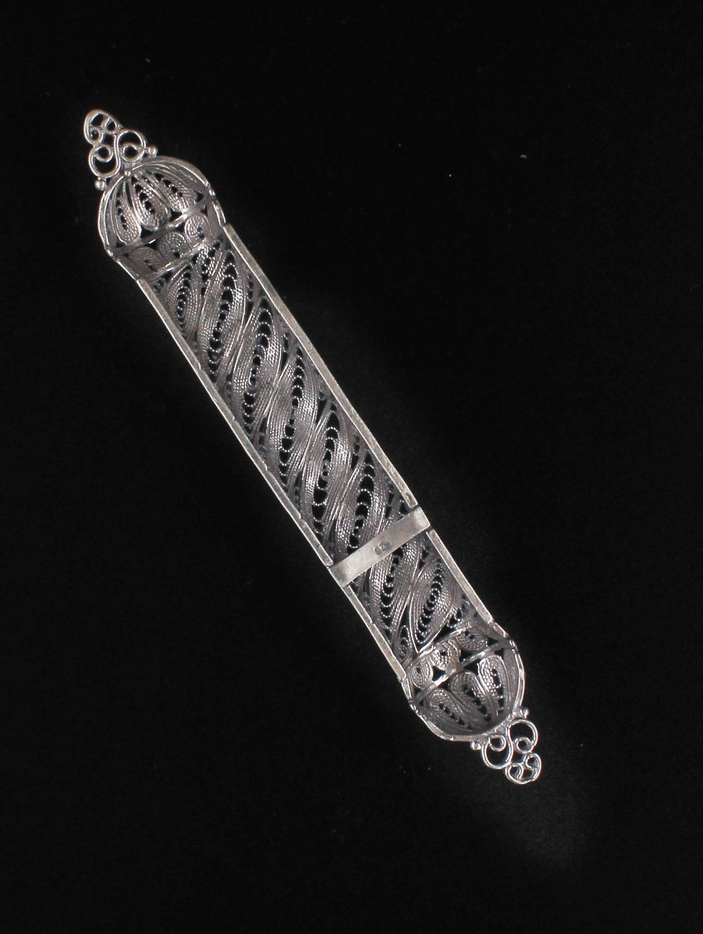 Filigree Mezuzah Silver(ST925)