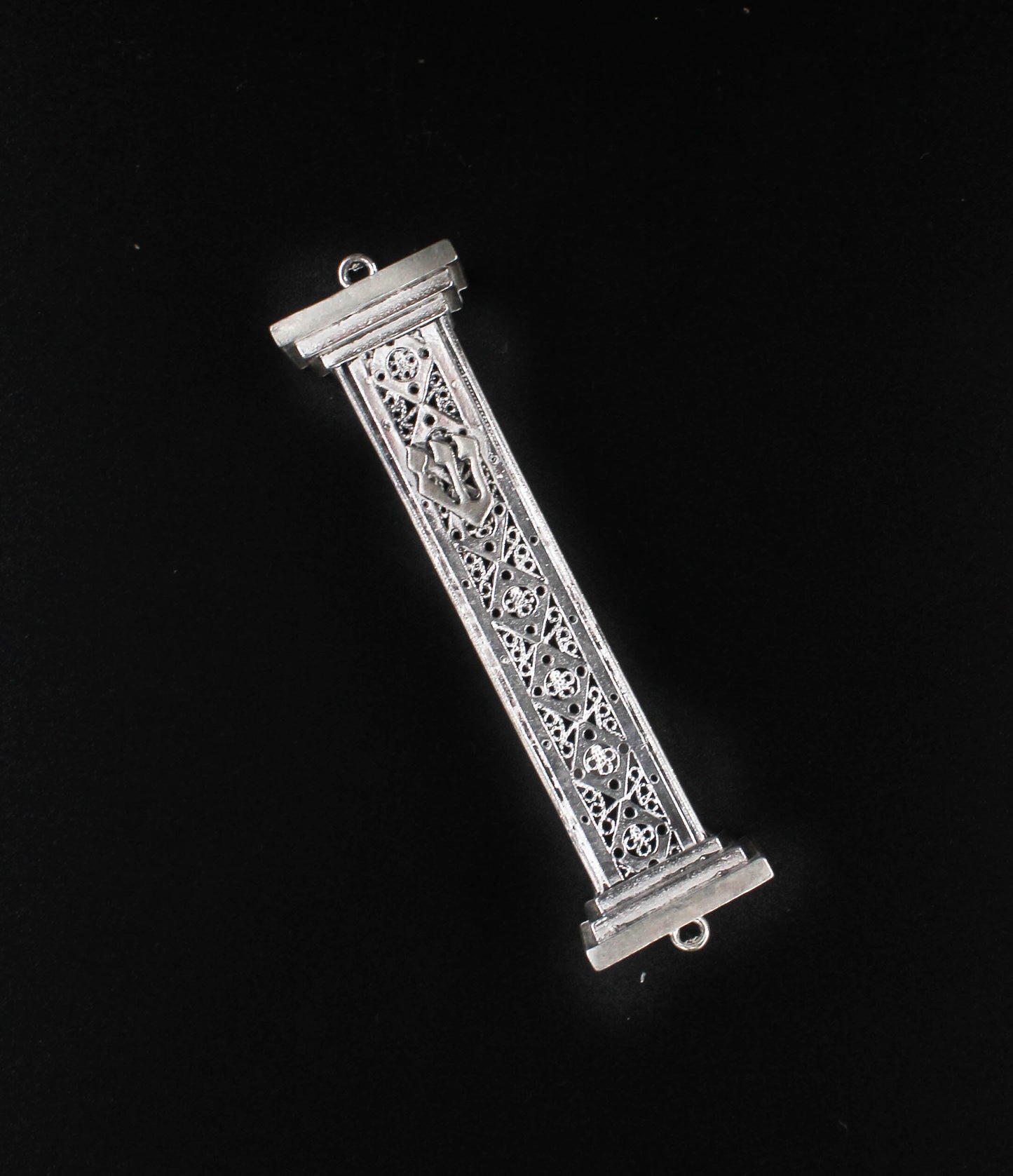 Filigree Mezuzah Silver(ST925)
