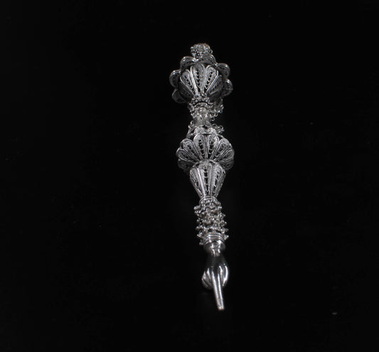 Hand Made Silver (ST925) Torah Pointer (Yad)