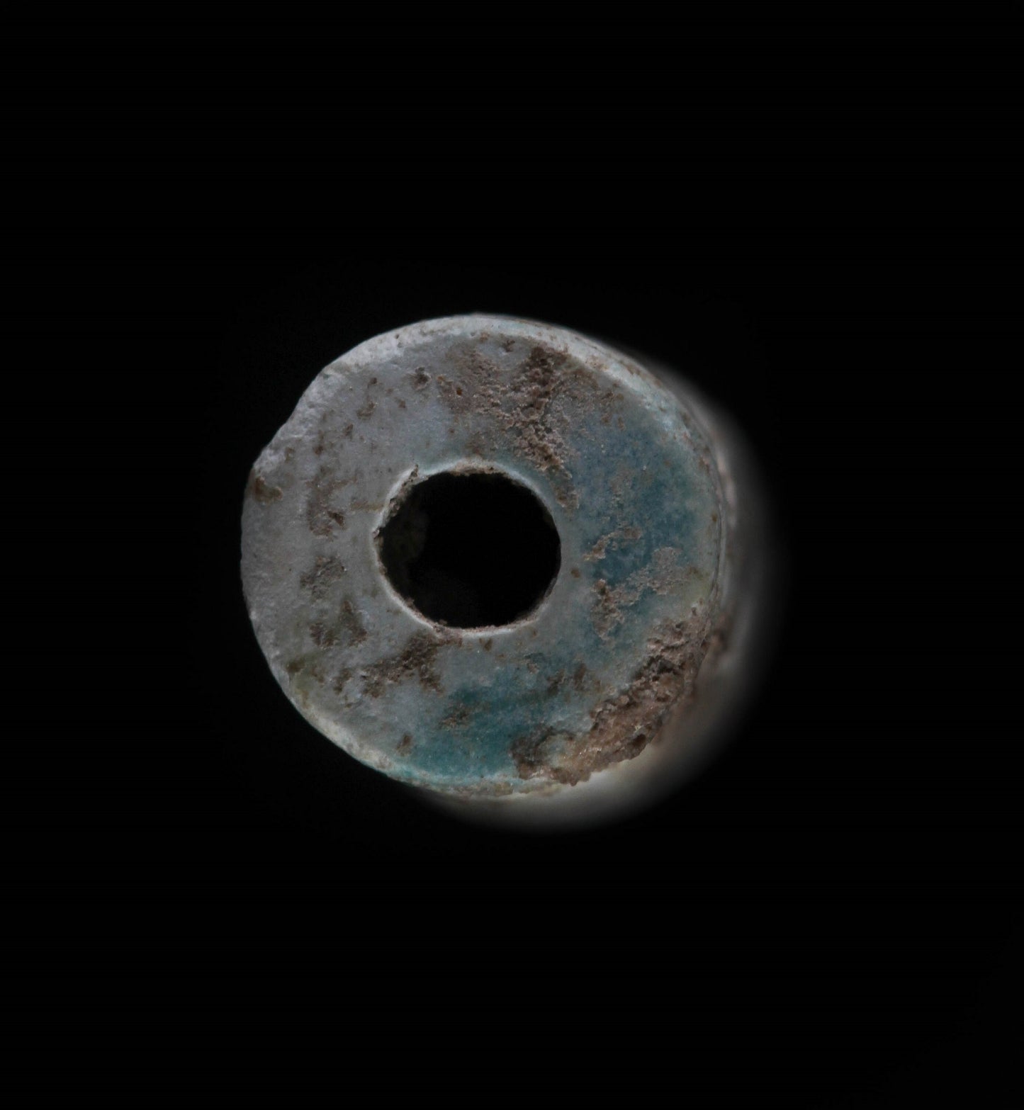 A FAIENCE CYLINDER SEAL