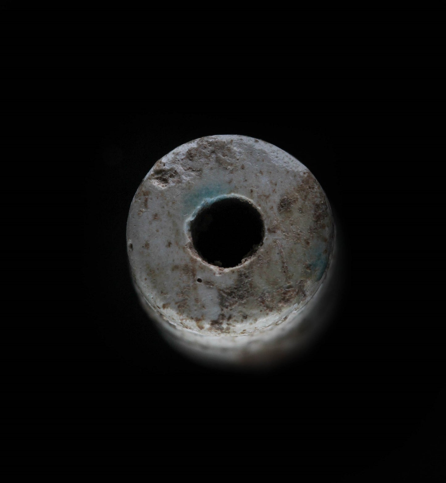 A FAIENCE CYLINDER SEAL