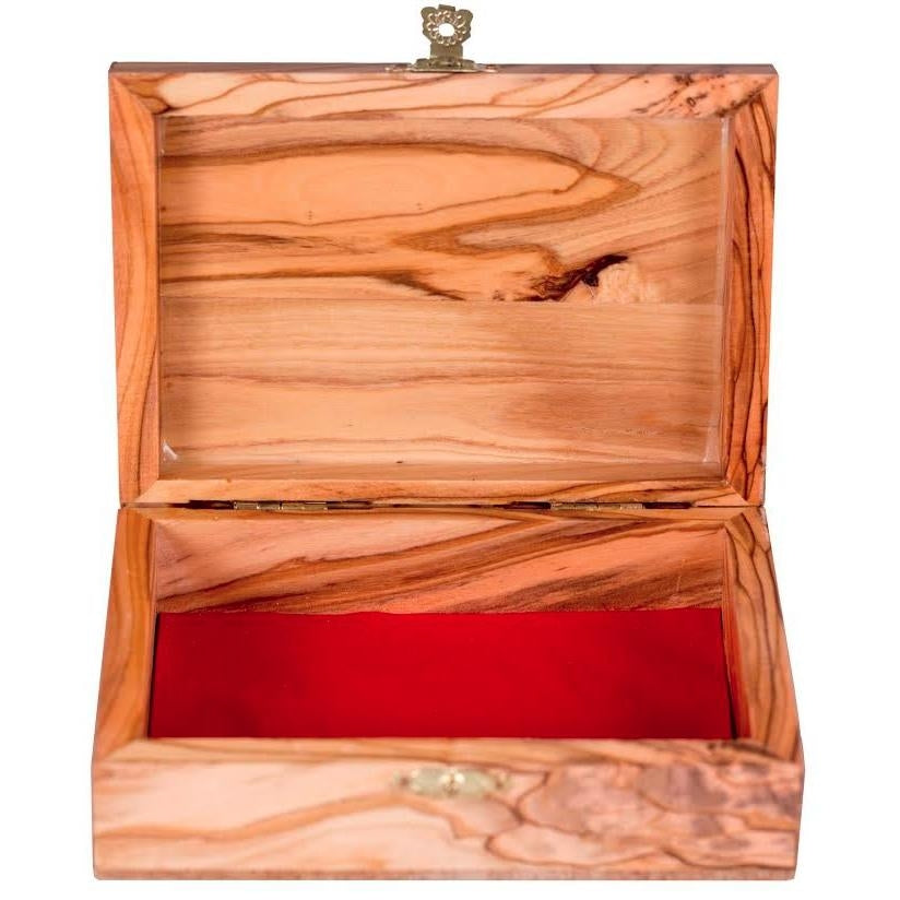 Olive Wood Jerusalem Box
