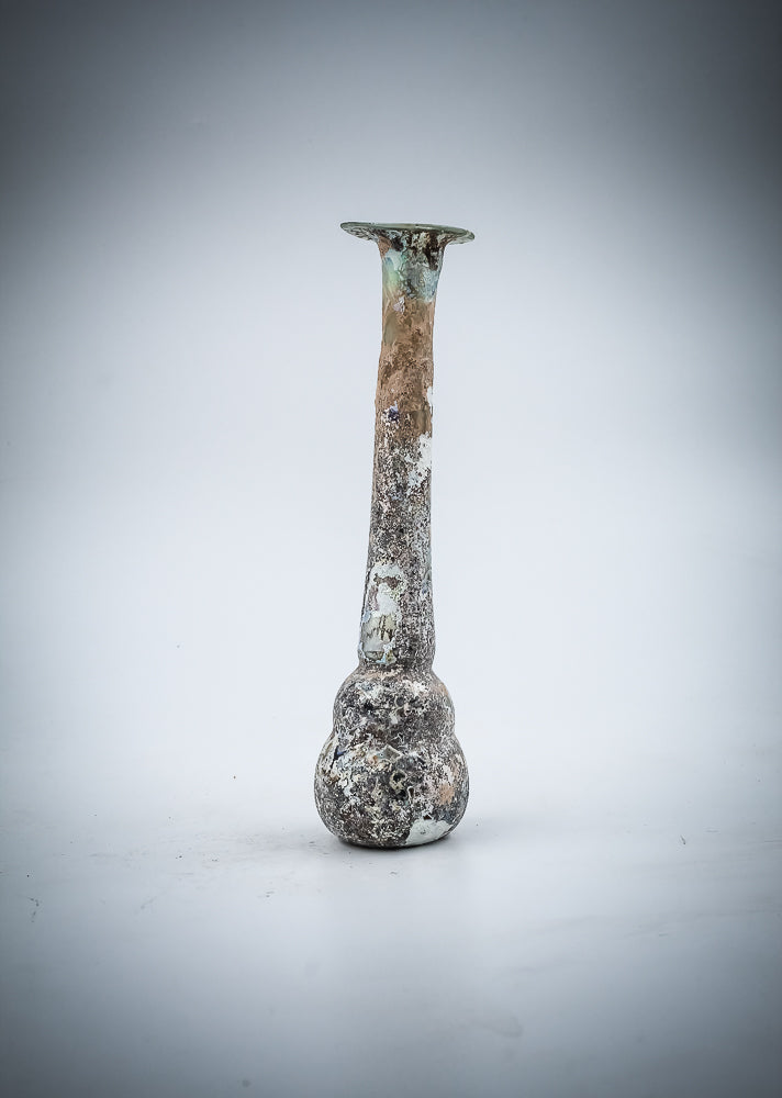 Ancient Roman Glass Tear Collecting Bottle