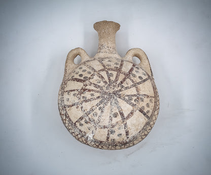 A Canaanite Terracotta  Flask