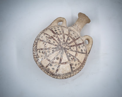 A Canaanite Terracotta  Flask