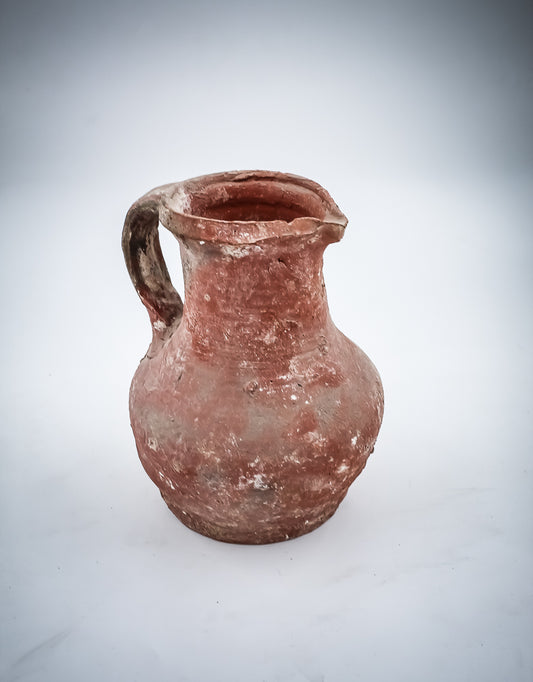 Iron Age  Red Slip Terracotta Mug