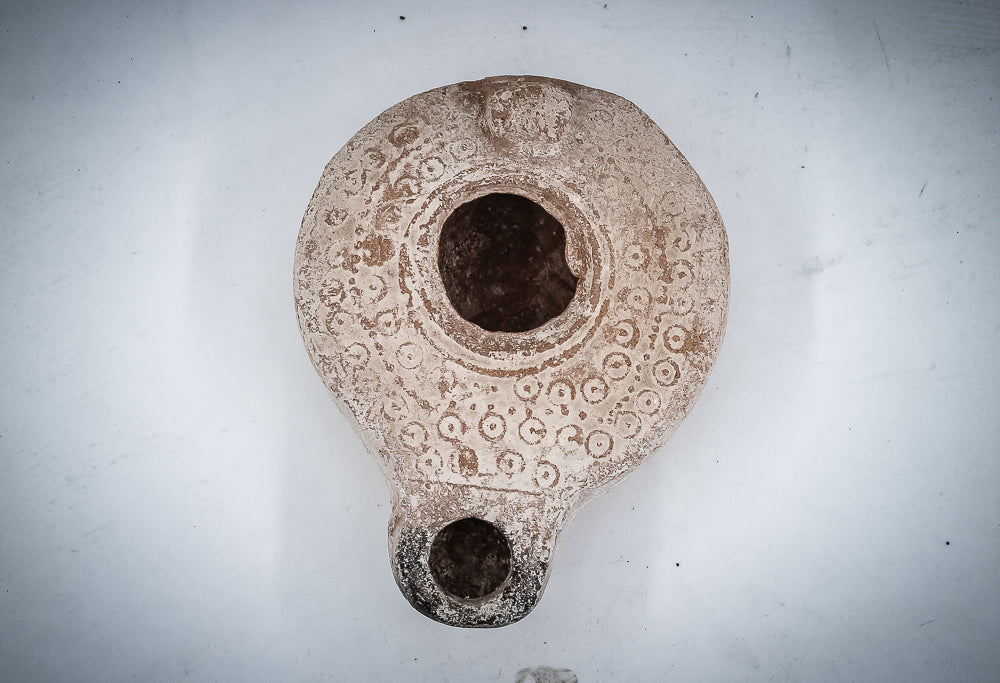 TERRACOTTA OIL LAMP