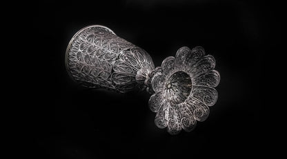 Hand Made Silver (ST925) Kiddush Cup