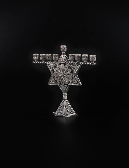 Hand Made Silver (ST925) Hanukkah