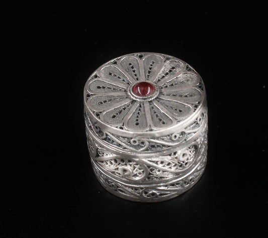 Hand Made Silver (ST925) Havdalah Spice Container (Besamim Box )