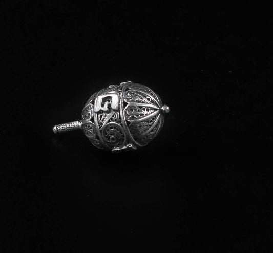 Hand Made Silver(ST925) Dreidel