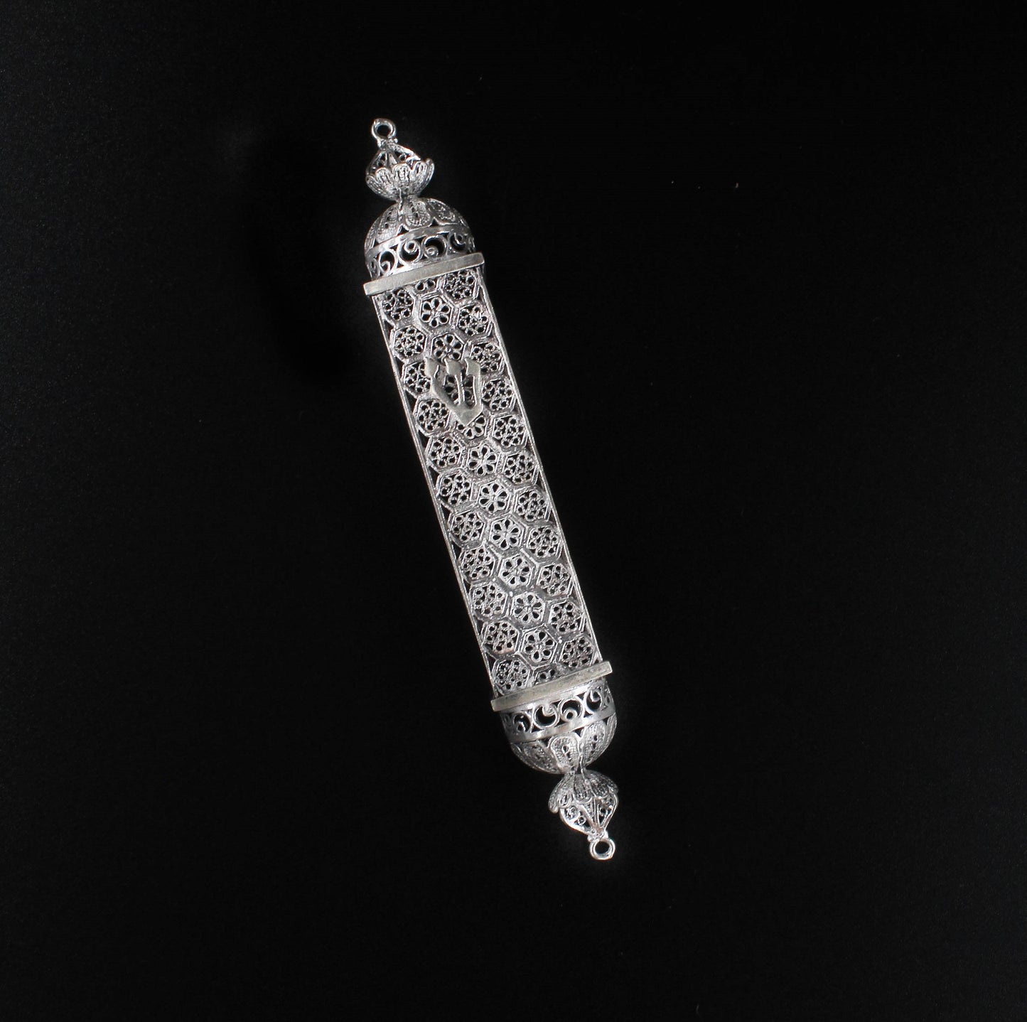 Filigree Mezuzah Silver(ST925)