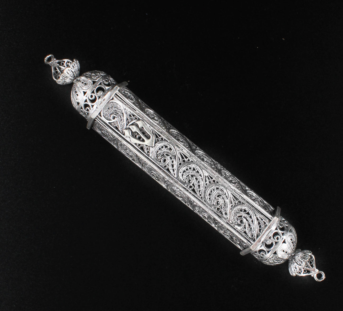 Filigree Mezuzah Silver(ST925)