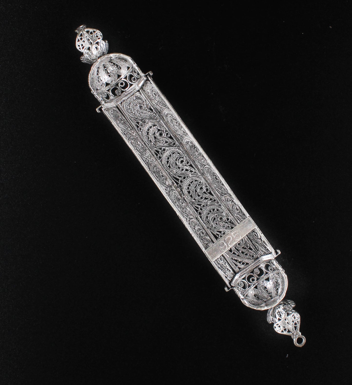 Filigree Mezuzah Silver(ST925)