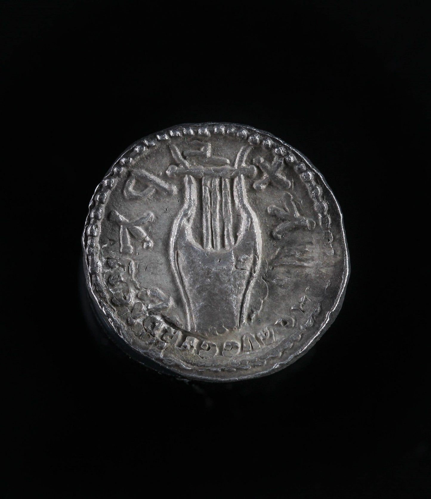 SHIMON BAR-KOKHBA,  Silver denarius or Zuz