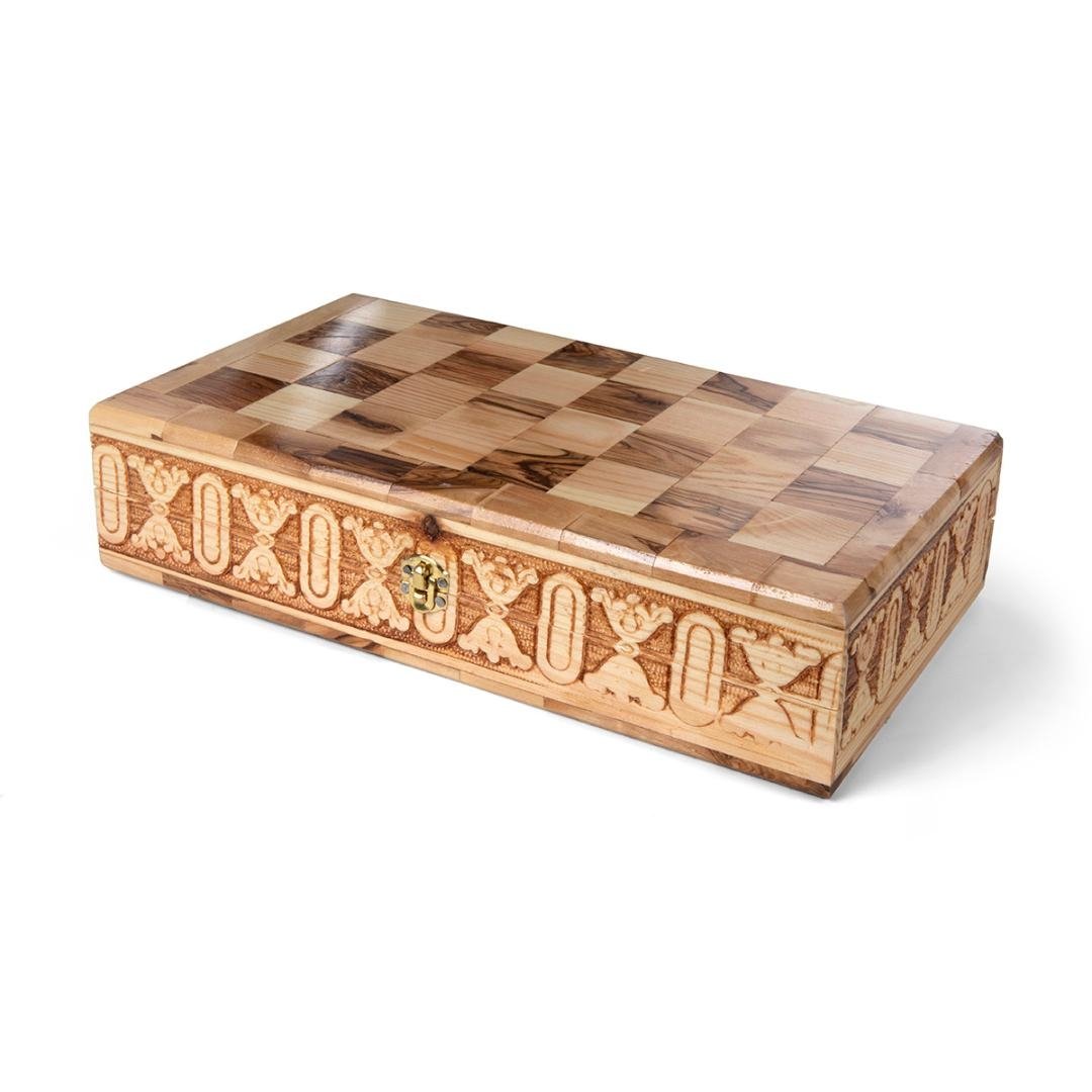 Olive Wood Handmade Chess Set